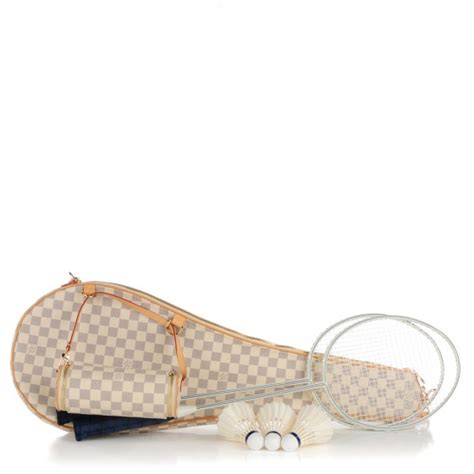 LOUIS VUITTON Damier Azur Badminton Set 